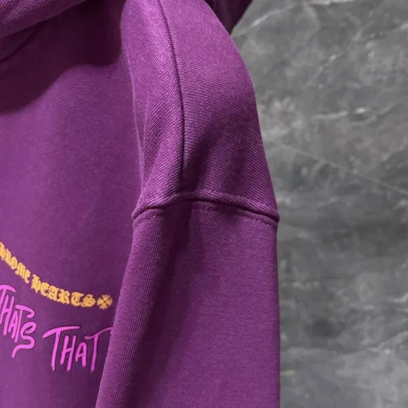 Chrome Hearts Marty Boy Purple Hoodie - Picture 2 of 8